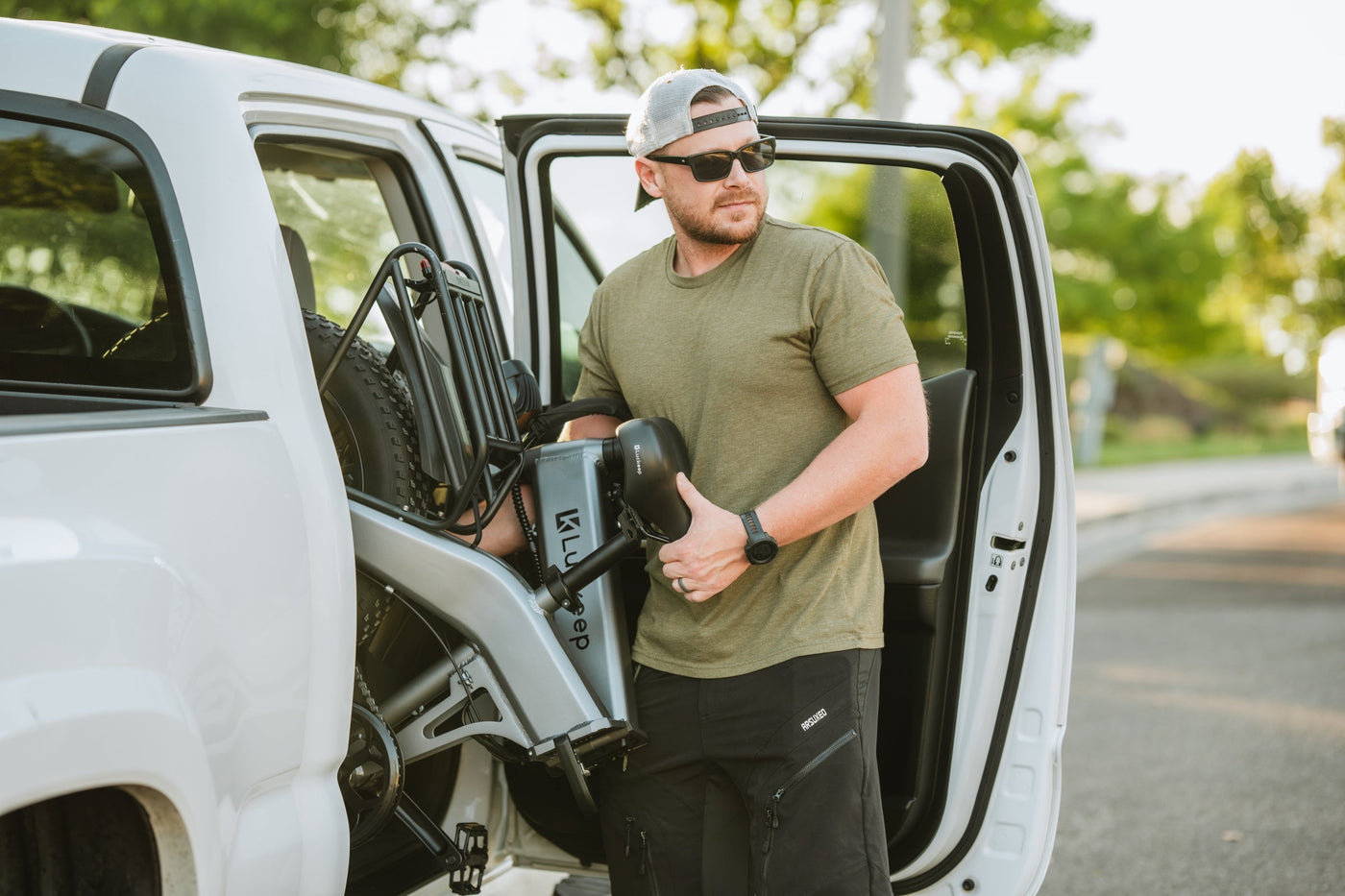 Lukeepride X1" Folding Electric Bike